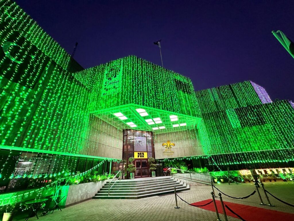 mall-illumination corporate planners, event designers, a2z events, outdoor setup