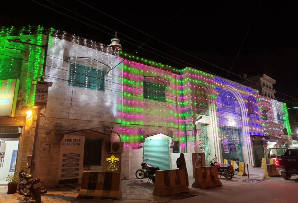 masjid-lighting eid milad un nabi lighting, commercial building lights, corporate planners, events services