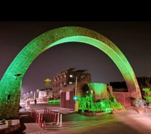 12 rabi awwal lighting, building lights