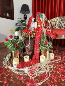 bridal-makeup-set bridal campaign decor, events decorators, events services, a2z