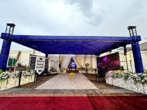 grand-entrance corporate event, caterers, event planners, marquee