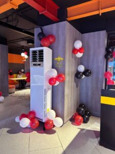 opening ceremony, thematic balloons
