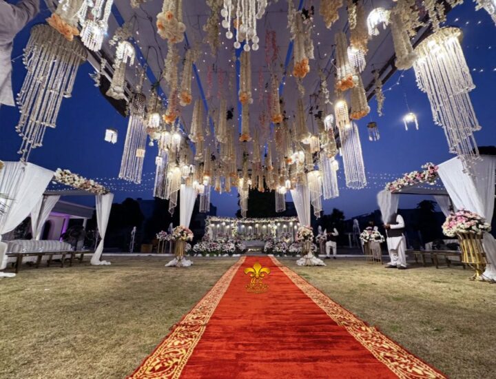 western theme, nikkah ceremony, open air wedding, a2z events